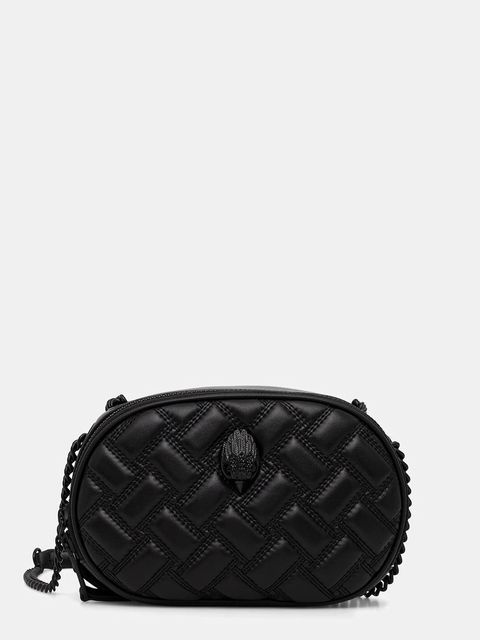 Kurt Geiger London torebka skórzana KENSINGTON kolor czarny 5011300109 - zdjęcie produktu nr 1