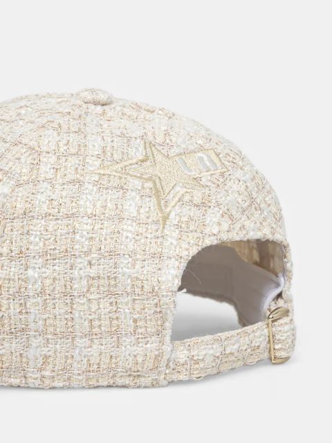 Guess czapka z daszkiem ELSA kolor beżowy wzorzysta W5RZ04 WGW82