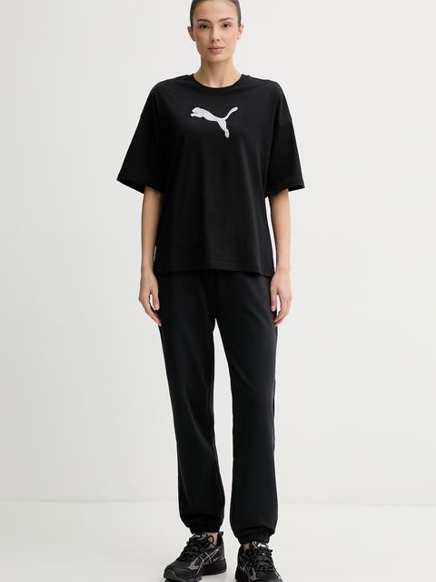 Puma t-shirt damski bawełniany GRAPHIC - zdjęcie produktu nr 1