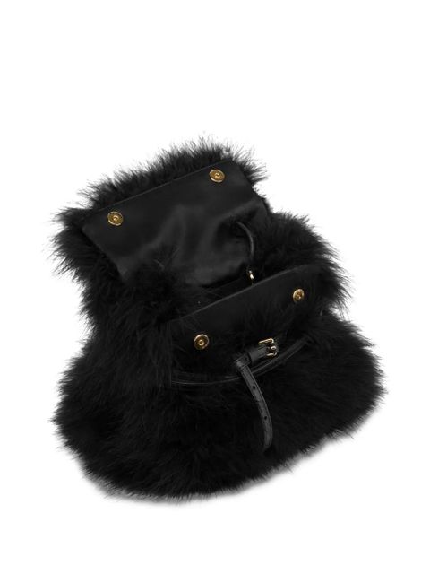 Moschino faux-fur tote bag - Black