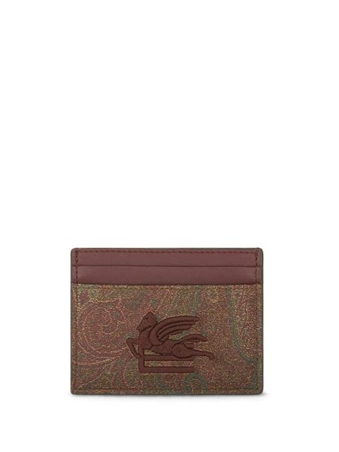 ETRO paisley-print embroidered cardholder - zdjęcie produktu nr 1