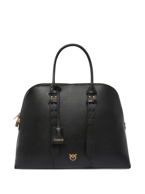 PINKO leather tote bag - Black - zdjęcie produktu nr 1