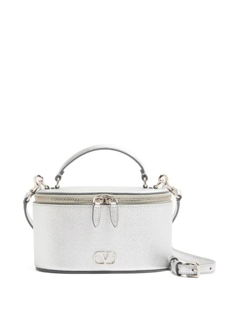 Valentino Garavani VLogo Signature vanity bag - Silver - zdjęcie produktu nr 1
