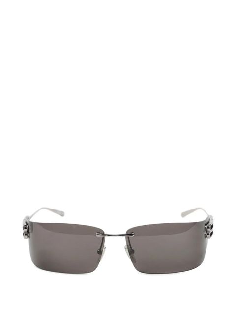 Balenciaga square-frame rimless sunglasses - Grey - zdjęcie produktu nr 1