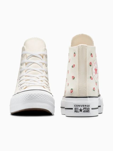 Converse trampki Chuck Taylor All Star Lift kolor beżowy A14934C - zdjęcie produktu nr 2