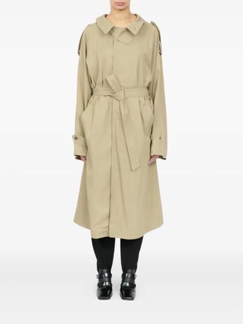 MM6 Maison Margiela belted trench coat - Neutrals - zdjęcie produktu nr 2