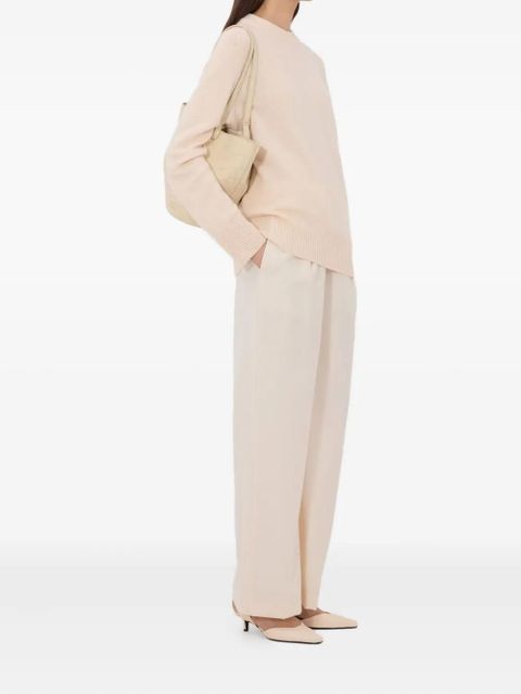 LouLou de Saison Baltra Lds ribbed sweater - Pink