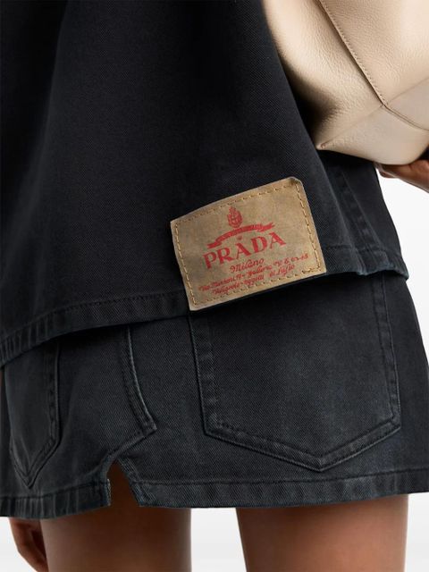 Prada denim shirt - Black