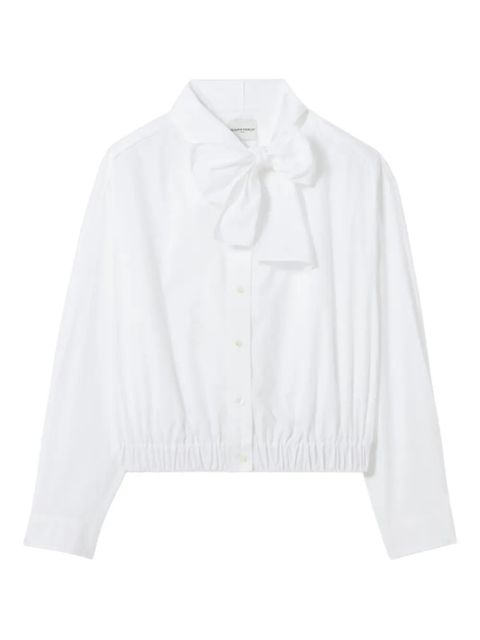 Claudie Pierlot bow-fastening shirt - White - zdjęcie produktu nr 1