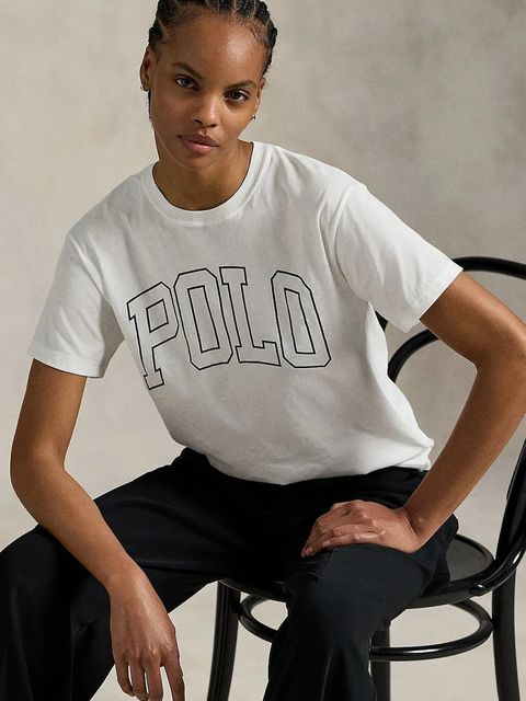 Polo Ralph Lauren t-shirt bawełniany damski kolor biały 211971710 - zdjęcie produktu nr 2