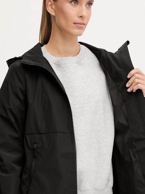 Dkny kurtka kolor czarny przejściowa DP5J9488