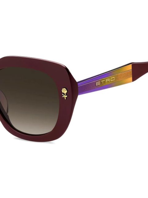 ETRO Colour Stripes sunglasses - Red