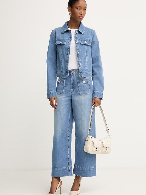 Morgan krótka kurtka damska jeansowa - zdjęcie produktu nr 1