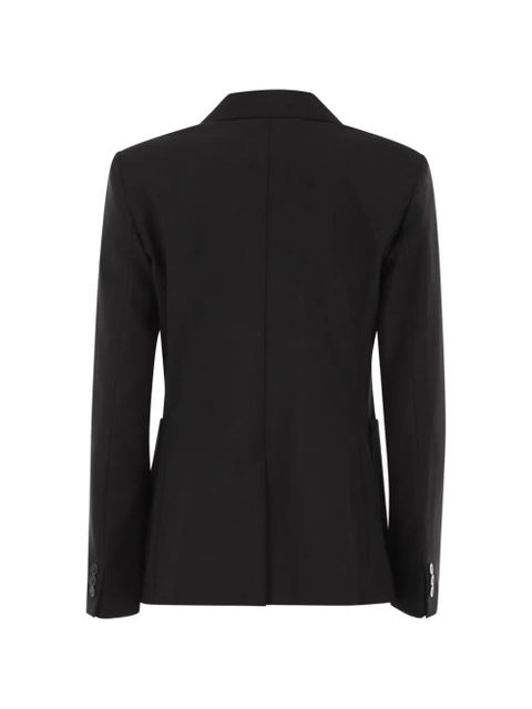 Weekend Max Mara double-breasted notched wool blazer - Black - zdjęcie produktu nr 2