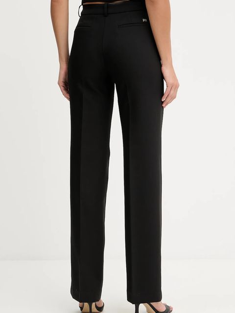 Marciano by Guess spodnie DALIA damskie kolor czarny proste high waist 5BGB01 7046A