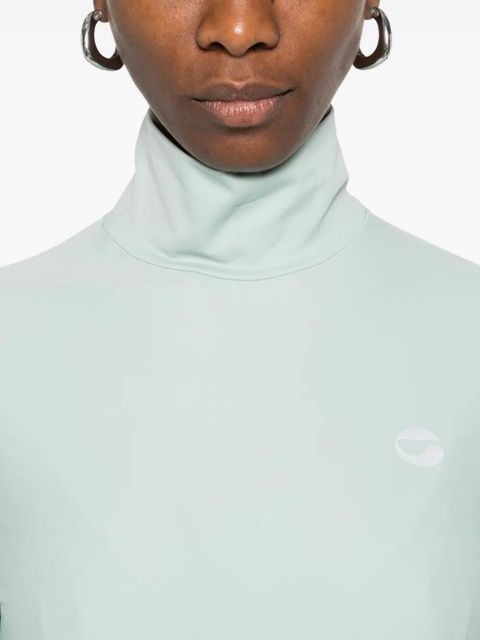 Coperni high-neck long-sleeved top - Green