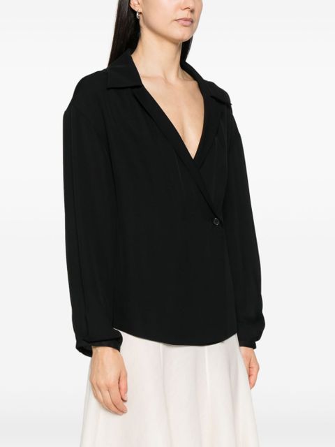 KHAITE Ashton shirt - Black - zdjęcie produktu nr 2