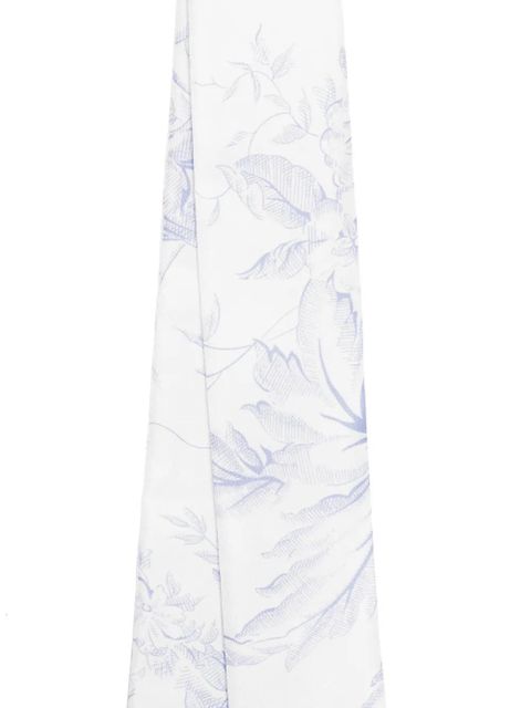 Maje floral-print scarf - White - zdjęcie produktu nr 2