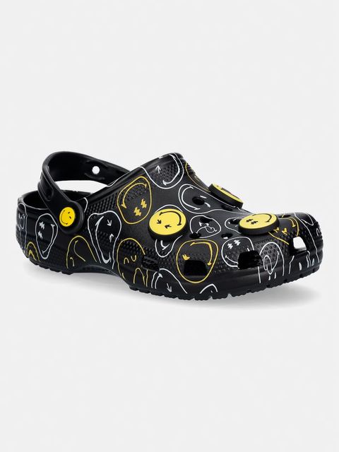 Crocs klapki Smiley Classic Clog