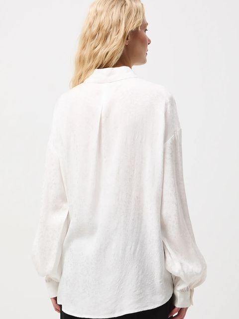 Medicine koszula damska kolor beżowy regular z kołnierzykiem klasycznym