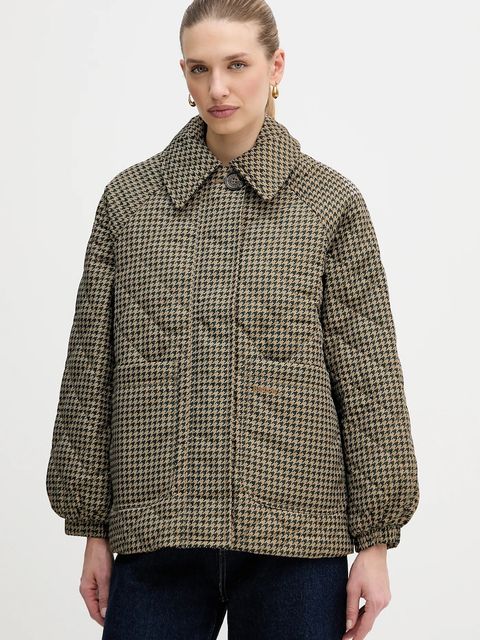 Barbour kurtka Laoise kolor zielony przejściowa LQU1889 - zdjęcie produktu nr 1