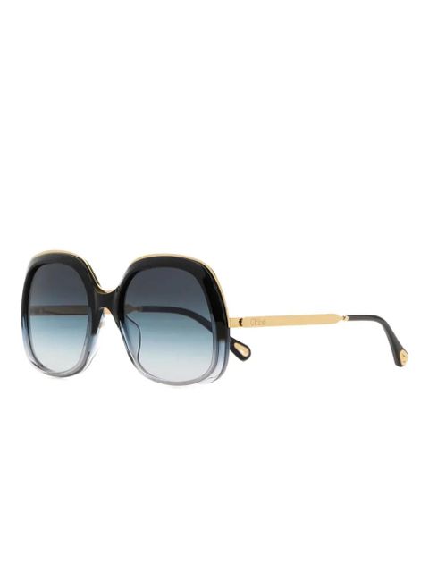 Chloé Eyewear Leia sunglasses - Black - zdjęcie produktu nr 2