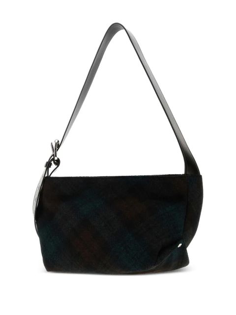 Vivienne Westwood small Maxime check-pattern crossbody - Green