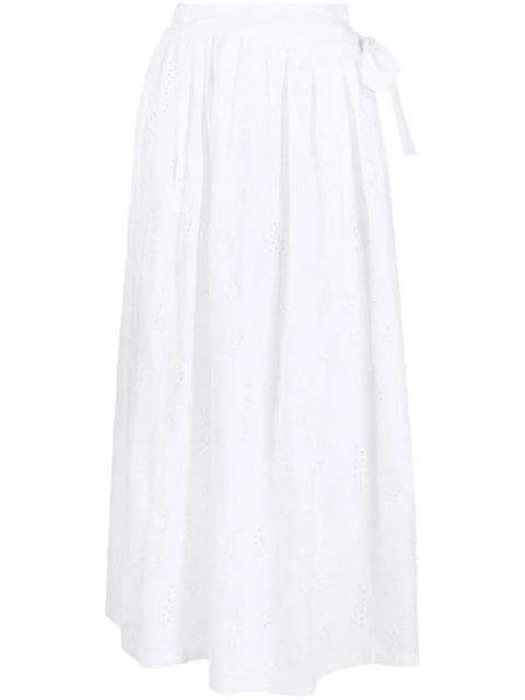 Chloé x ERES Paloma broderie-anglaise skirt - White