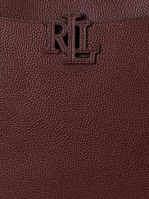 Lauren Ralph Lauren Cameryn logo strap shoulder bag - Red