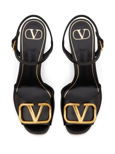 Valentino Garavani 115mm VLogo Signature sandals - Black