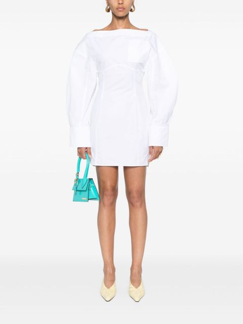 Jacquemus Chemise mini dress - White