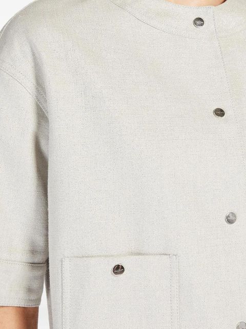 Max Mara short-sleeves jacket - Silver