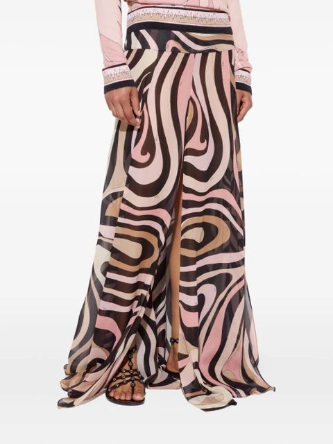 PUCCI Marmo-print maxi skirt - Black - zdjęcie produktu nr 2