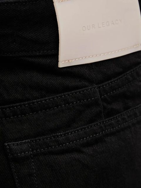 OUR LEGACY Treble cut jeans - Black