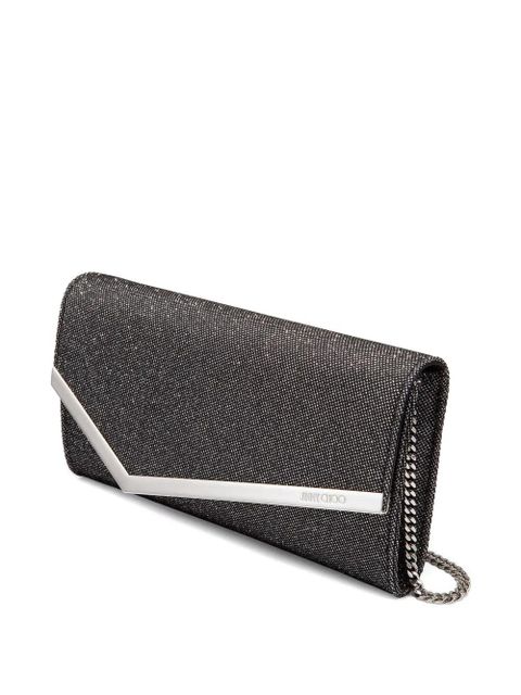 Jimmy Choo Emmie clutch bag - Grey