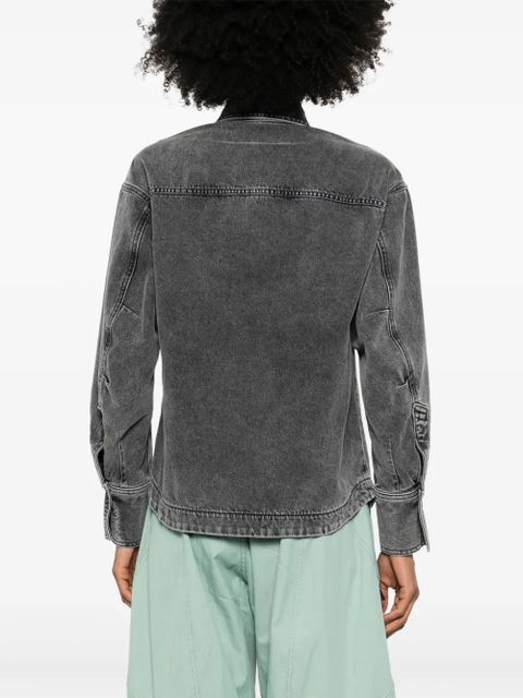 The Attico Eliza shirt - Black