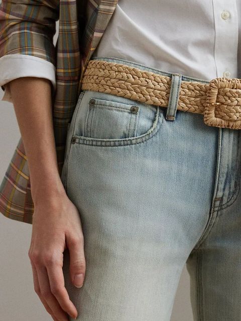 Lauren Ralph Lauren jeansy damskie high waist 200963849