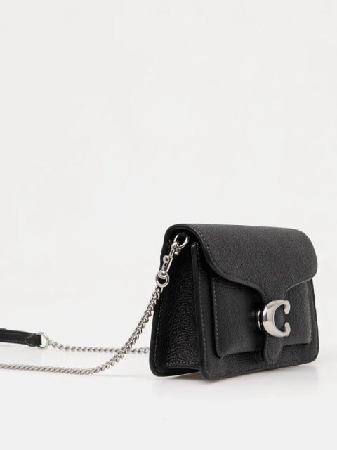 Coach torebka skórzana Tabby kolor czarny CE772