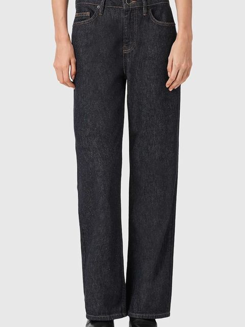 AllSaints jeansy EMBER damskie medium waist W007ED