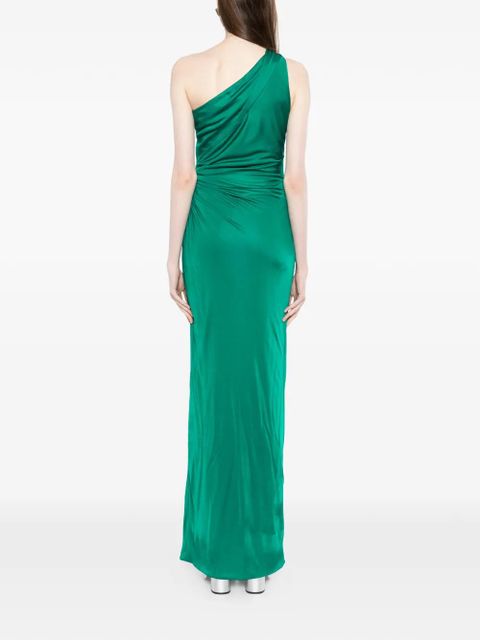 Versace draped gown - Green