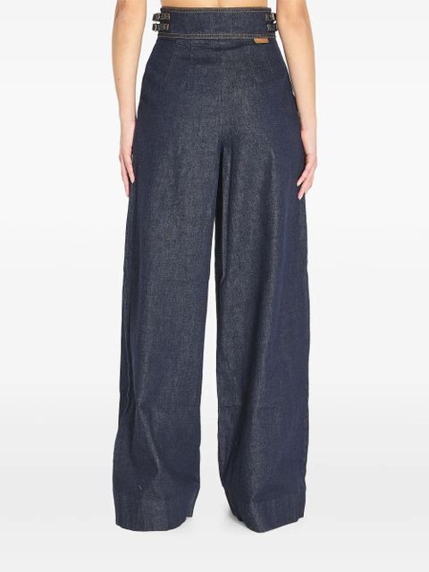 ZIMMERMANN Rebellion high-waisted jeans - Blue