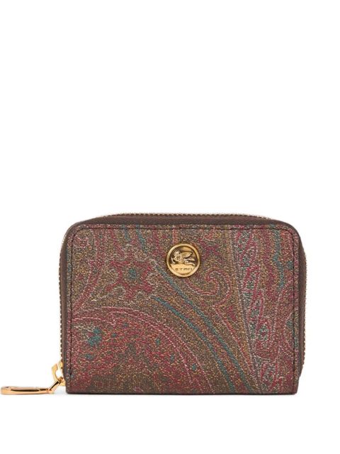 ETRO Arnica Pegaso-charm paisley wallet - Brown - zdjęcie produktu nr 1