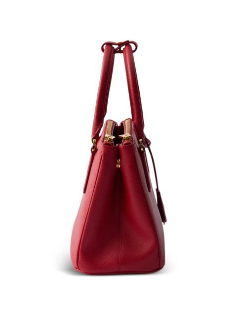 Prada small Galleria leather tote bag - Red