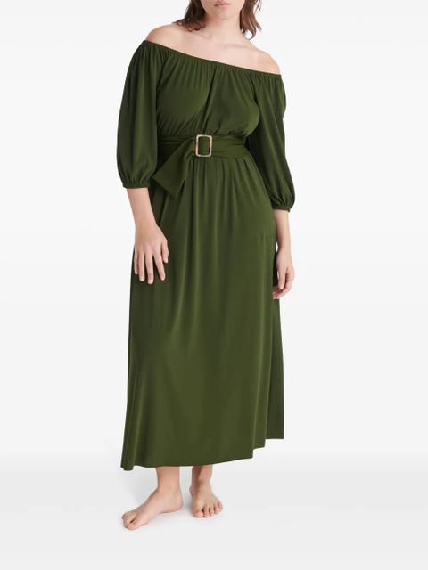 ERES Gabriella belted maxi dress - Green