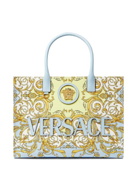 Versace Medusa Barocco-print tote bag - Blue - zdjęcie produktu nr 1
