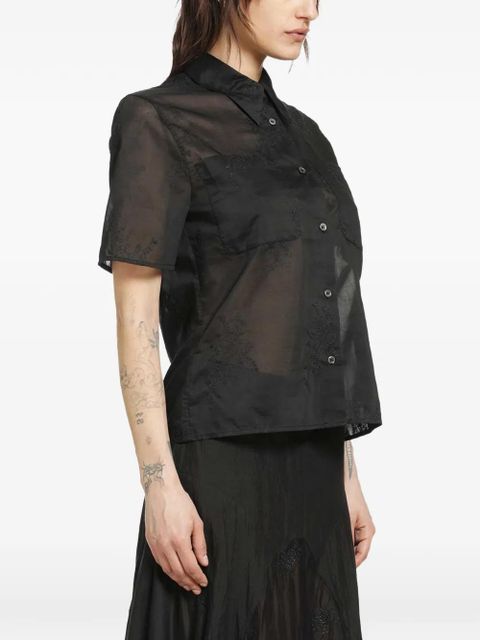 OUR LEGACY pocket short-sleeve shirt - Black - zdjęcie produktu nr 2