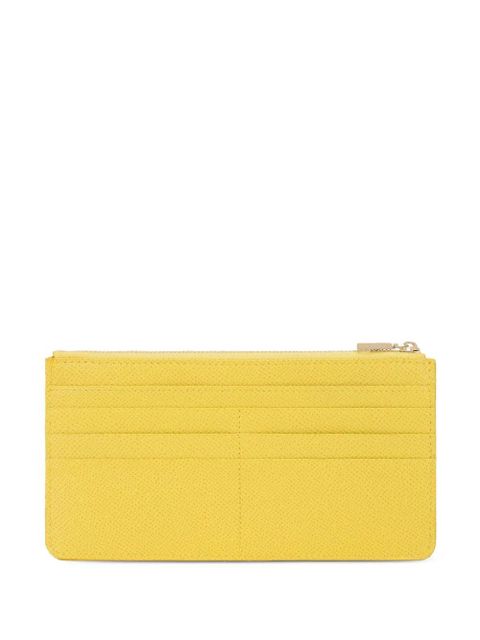 Dolce & Gabbana Dauphine leather wallet - Yellow - zdjęcie produktu nr 2