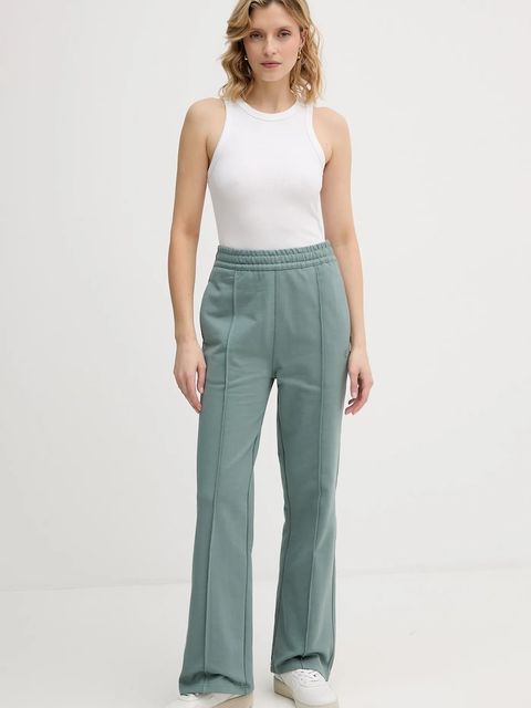 Calvin Klein Jeans spodnie dresowe damskie kolor turkusowy melanżowe LV047B240G - zdjęcie produktu nr 2