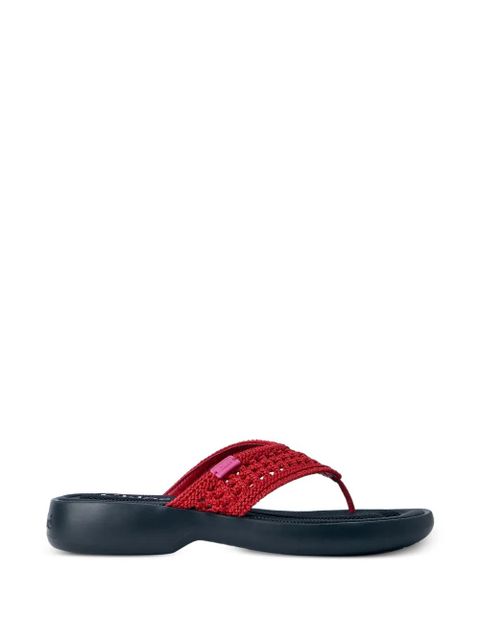 Chloé woven-strap sandals - Red - zdjęcie produktu nr 1