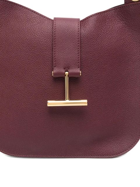 TOM FORD small leather T-bar shoulder bag - Red